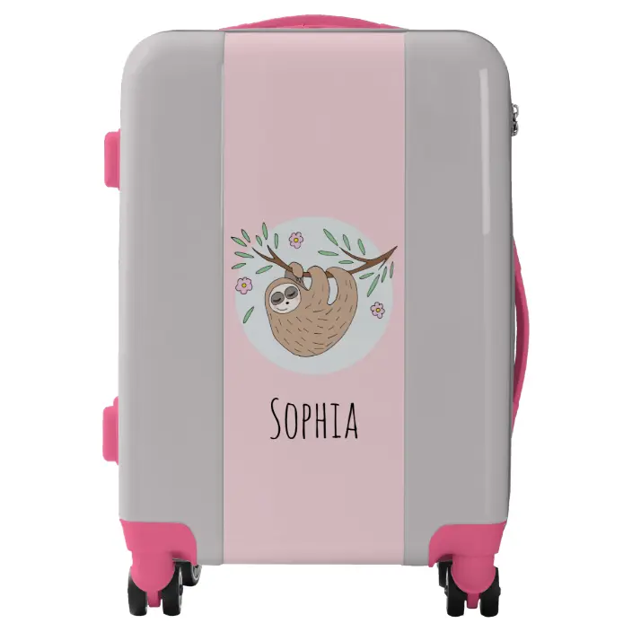 Detail Sloth Suitcase Nomer 8