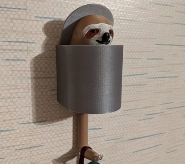 Detail Sloth Wall Hook Nomer 3