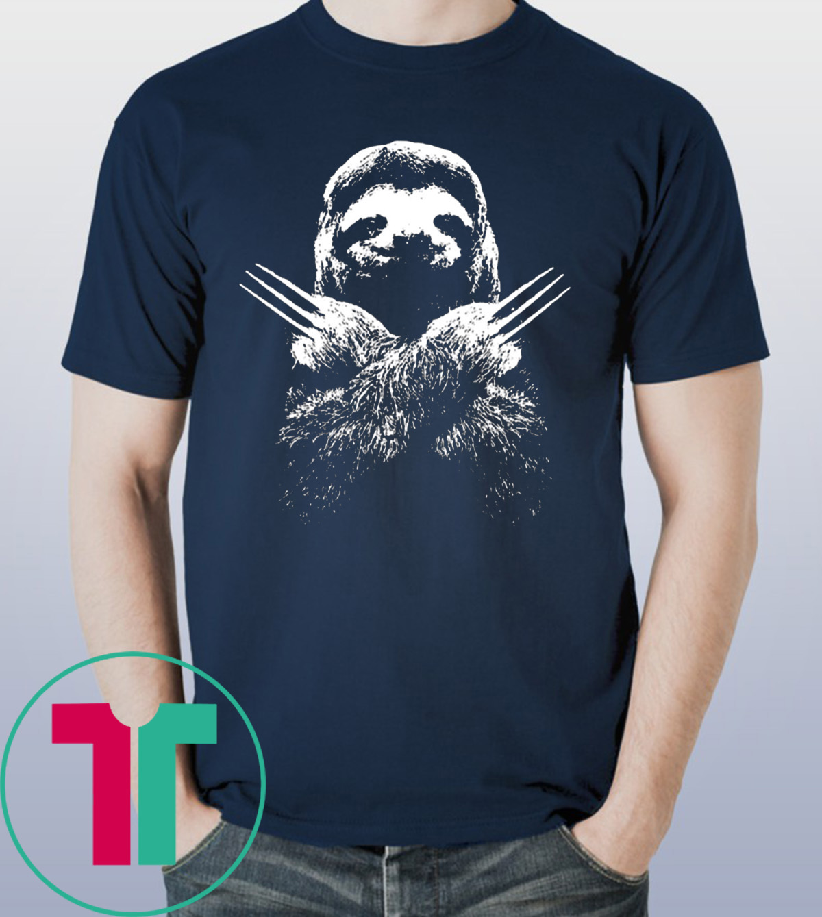 Detail Sloth Wolverine Shirt Nomer 21