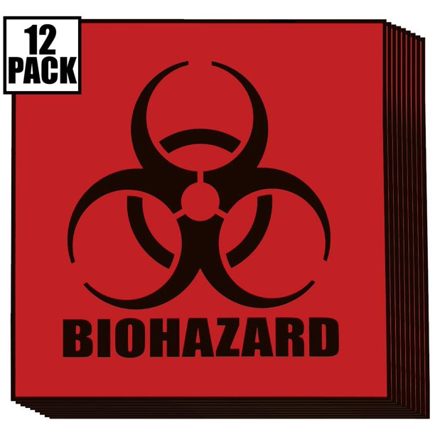 Detail Small Biohazard Stickers Nomer 33