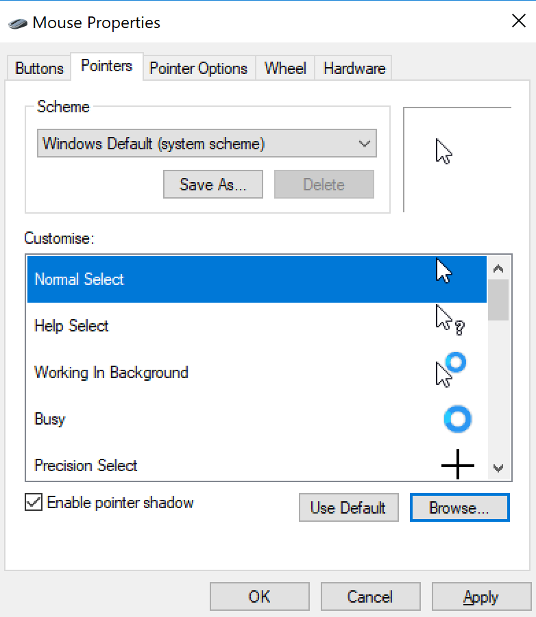 Detail Small Mouse Cursor Nomer 29