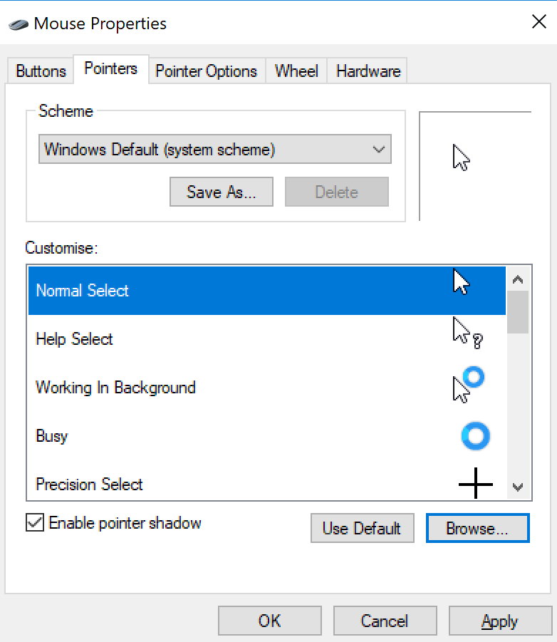 Detail Small Mouse Pointer Nomer 35