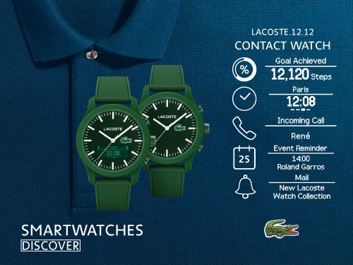 Detail Smart Watch Lacoste Nomer 34