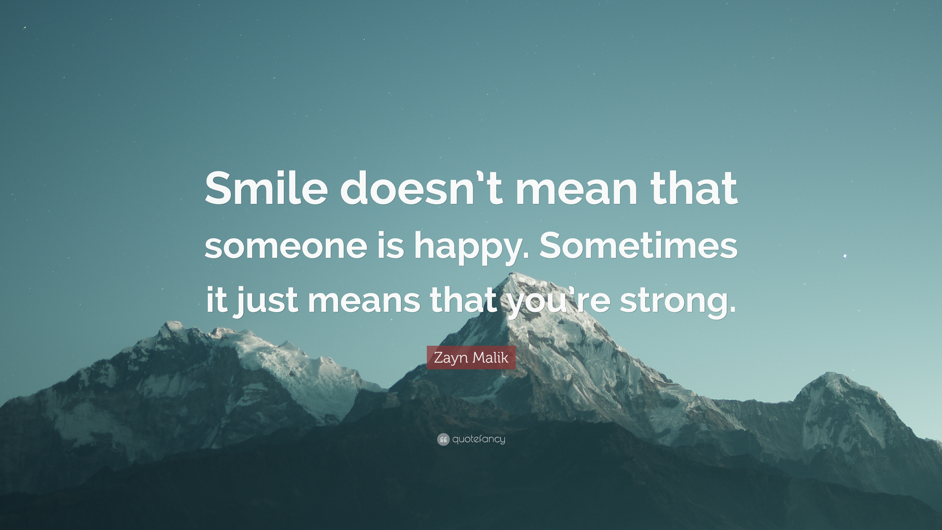 Detail Smile Doesn T Mean Happy Quotes Nomer 3