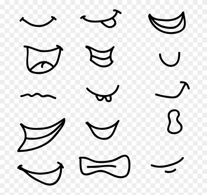 Detail Smile Mouth Clipart Nomer 11