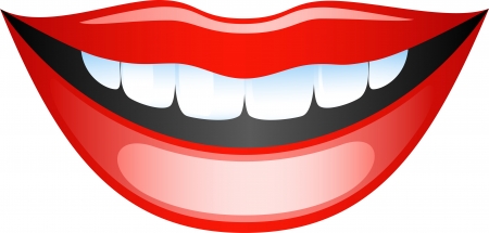 Detail Smile Mouth Clipart Nomer 41