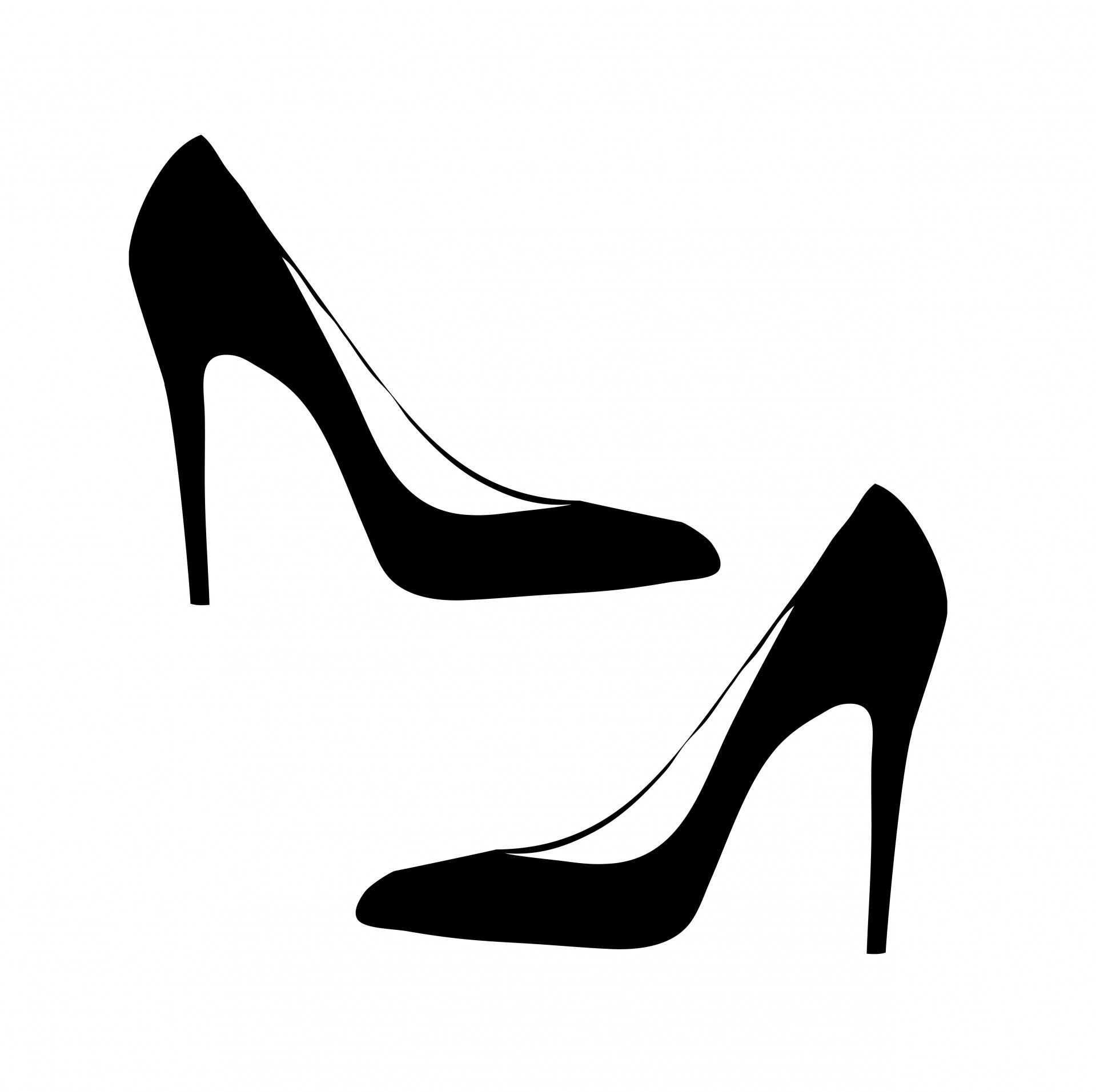 Detail Women Shoes Clipart Nomer 23