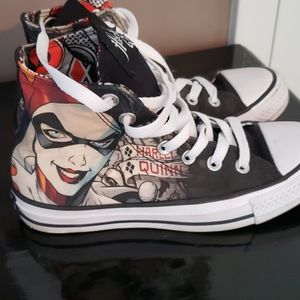 Detail Womens Harley Quinn Converse Nomer 42