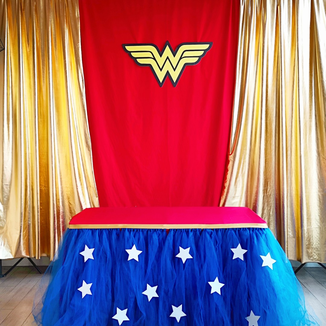 Detail Wonder Woman Balloon Garland Nomer 35