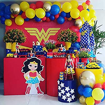 Detail Wonder Woman Balloon Garland Nomer 56