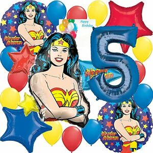 Detail Wonder Woman Balloon Garland Nomer 60