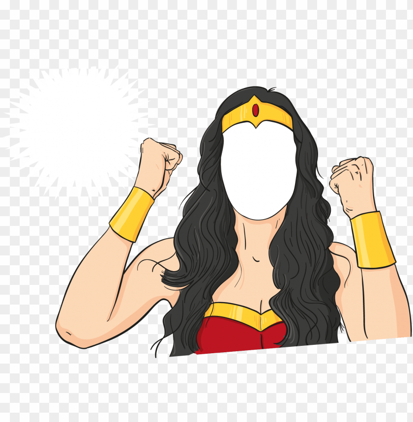 Detail Wonder Woman Clipart Free Nomer 4