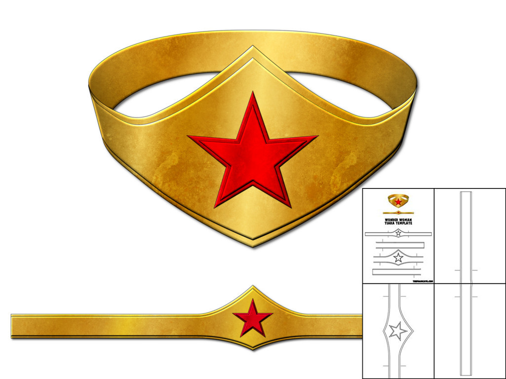 Detail Wonder Woman Crown Png Nomer 12