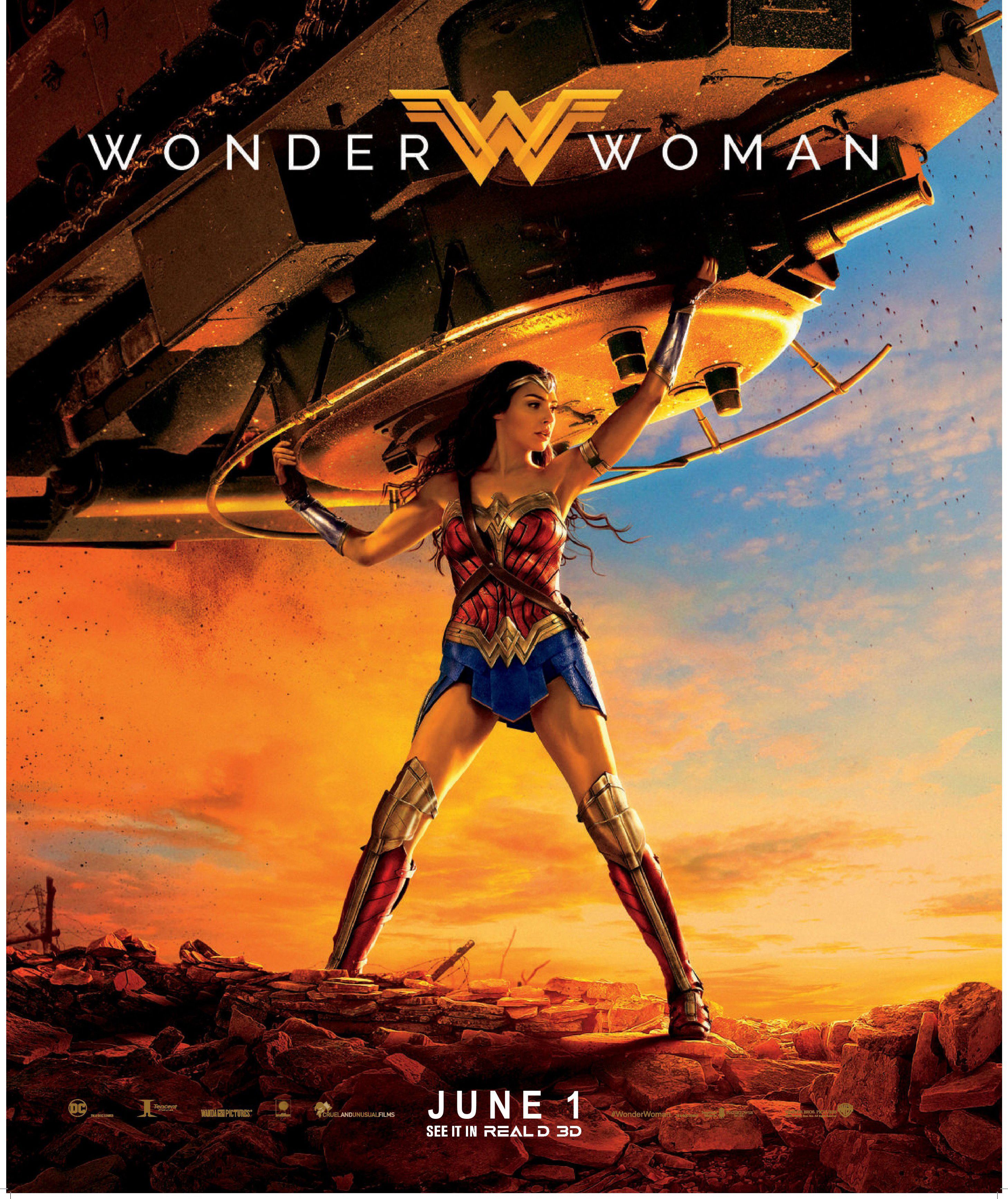 Wonder Woman Poster Hd - KibrisPDR