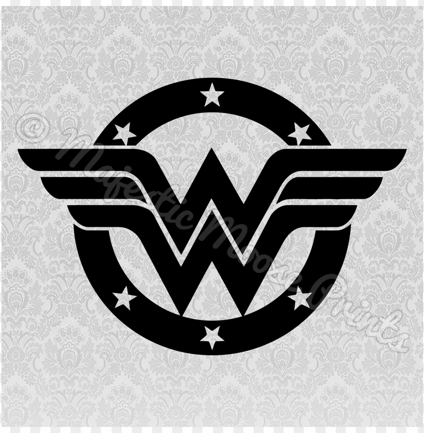 Detail Wonder Woman Silhouette Vector Nomer 10