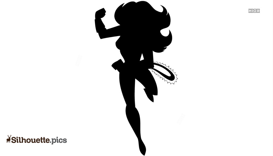 Detail Wonder Woman Silhouette Vector Nomer 19
