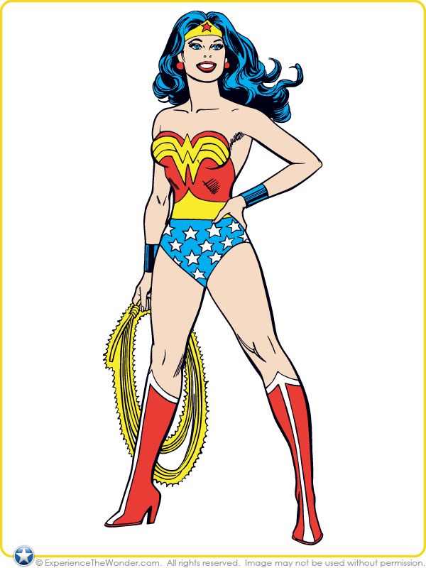 Detail Wonder Women Clipart Nomer 19