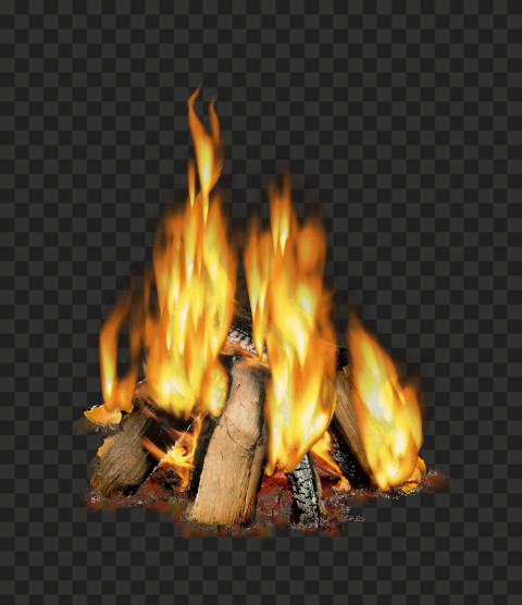 Detail Wood Fire Png Nomer 3