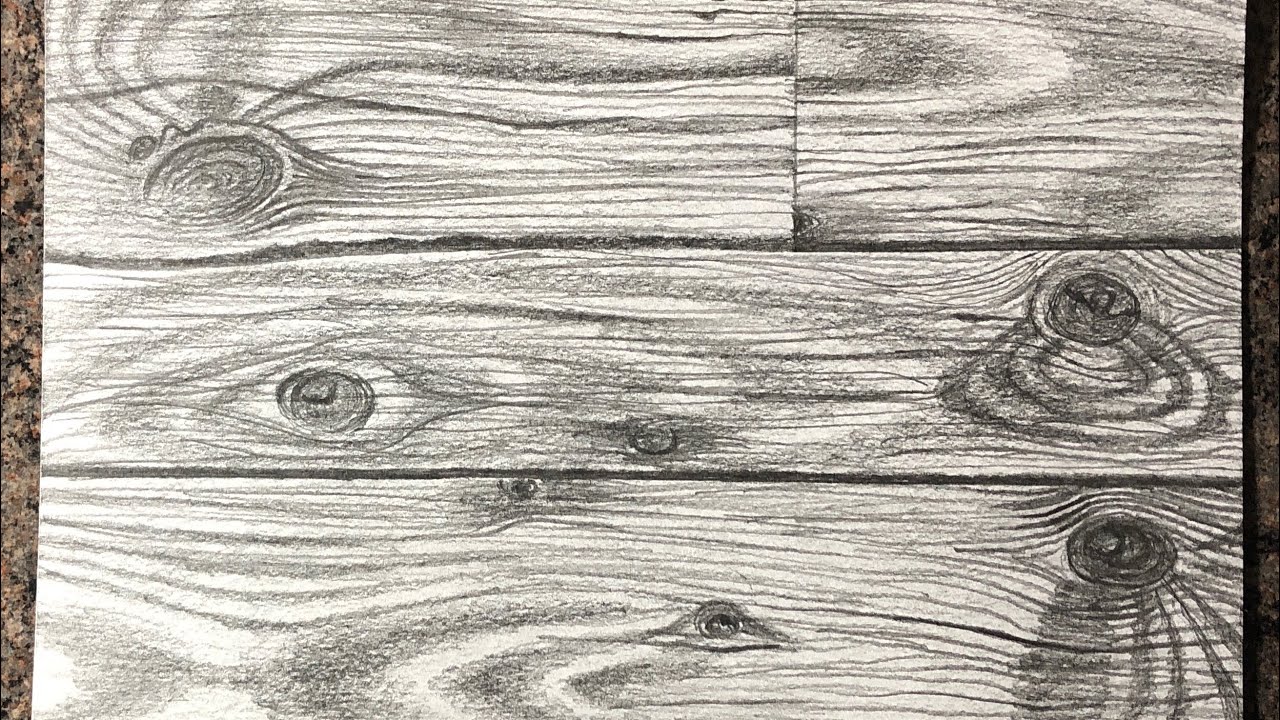Wood Texture Sketch - KibrisPDR