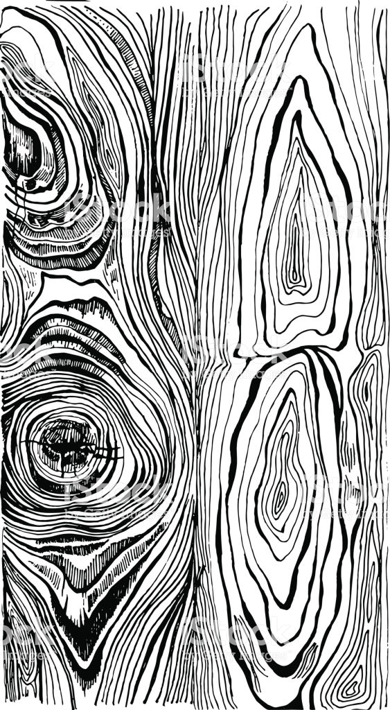 Detail Wood Texture Sketch Nomer 32