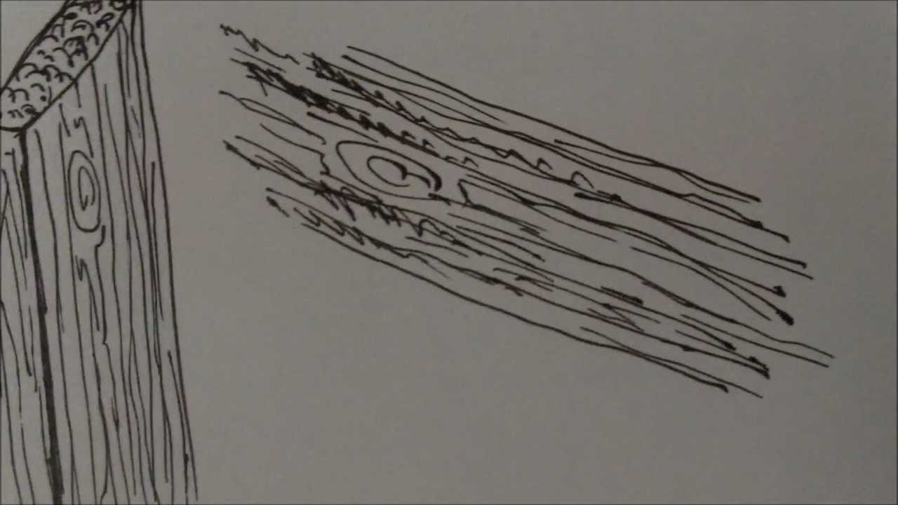 Detail Wood Texture Sketch Nomer 39