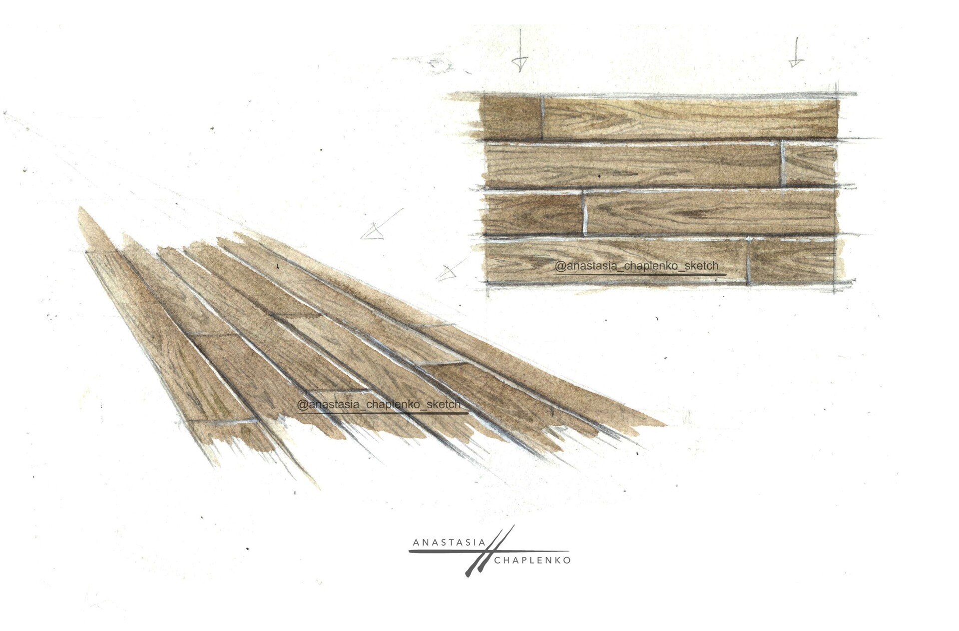 Detail Wood Texture Sketch Nomer 53