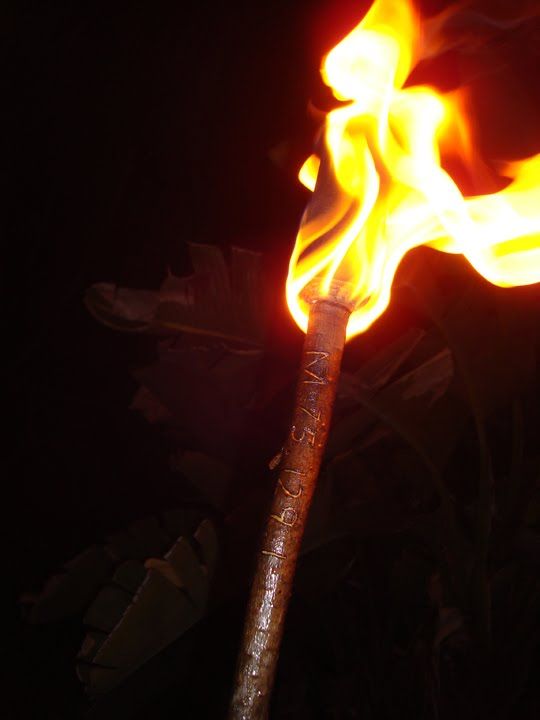 Detail Wooden Fire Torch Nomer 5