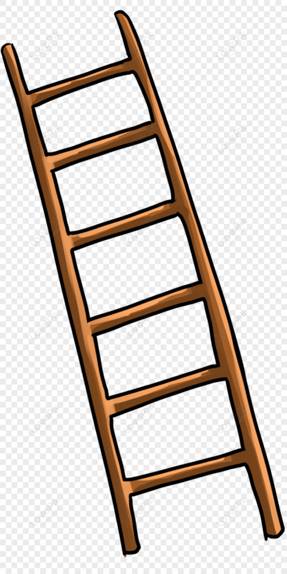 Detail Wooden Ladder Png Nomer 49