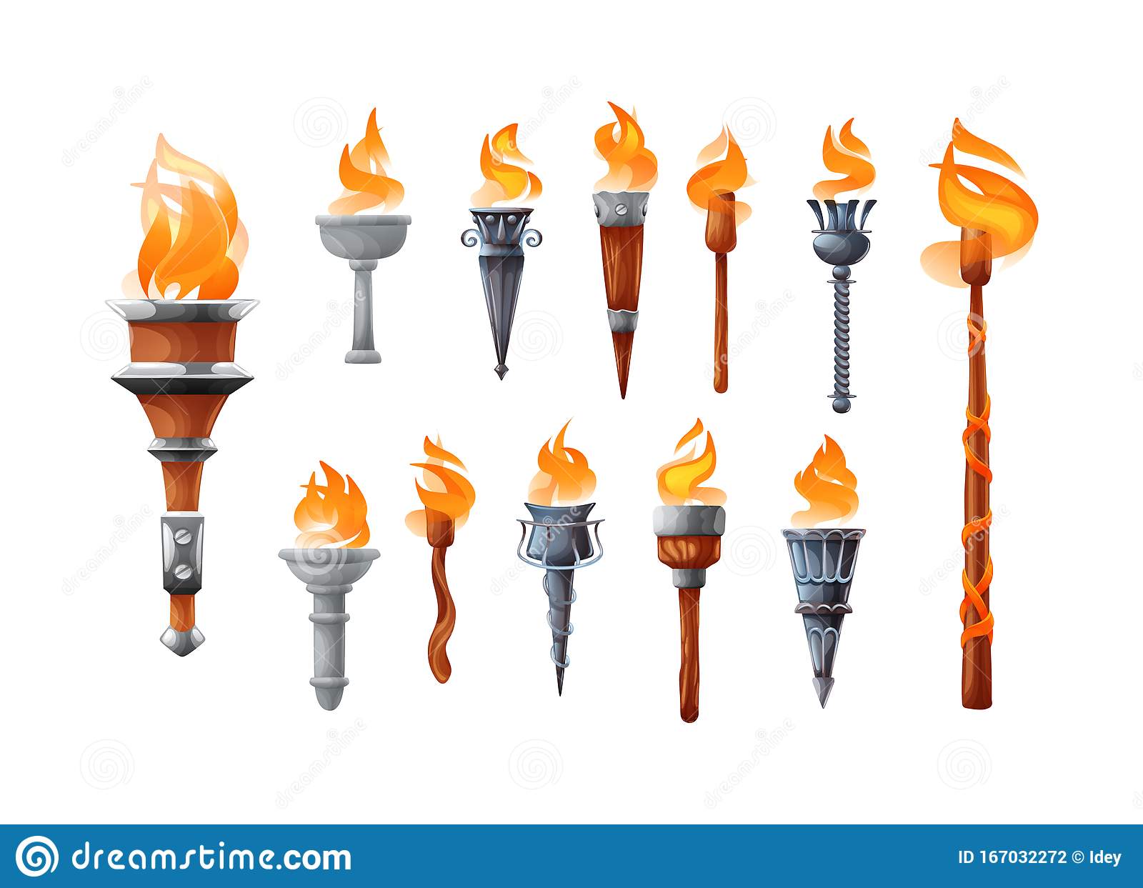 Detail Wooden Torch Clipart Nomer 17