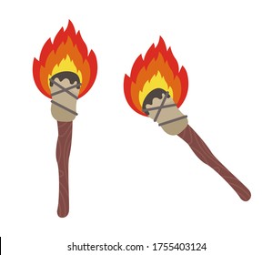 Detail Wooden Torch Clipart Nomer 18