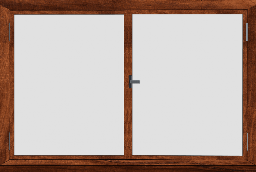 Detail Wooden Window Frame Png Nomer 6