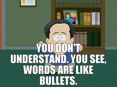 Detail Words Are Like Bullets Southpark Nomer 10
