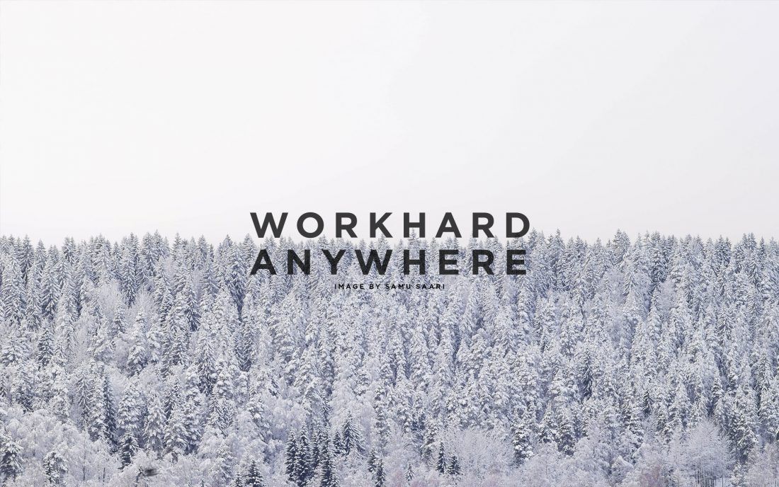 Detail Work Hard Anywhere Nomer 14