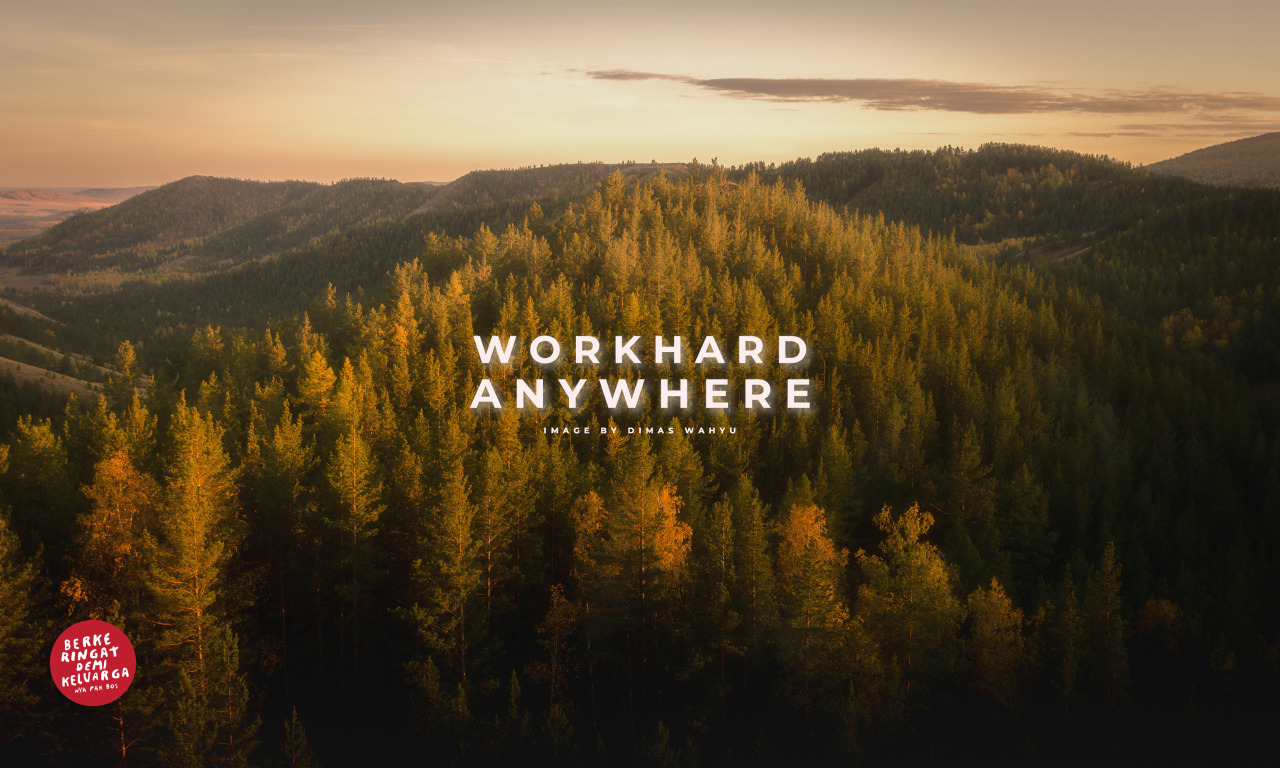 Detail Work Hard Anywhere Nomer 49