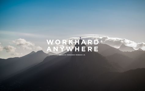 Detail Work Hard Anywhere Nomer 6