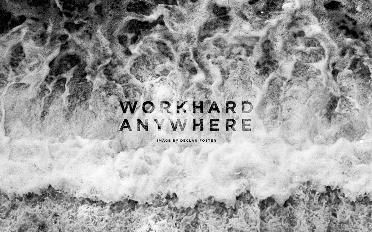 Detail Work Hard Anywhere Nomer 8