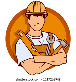 Detail Worker Logo Nomer 22