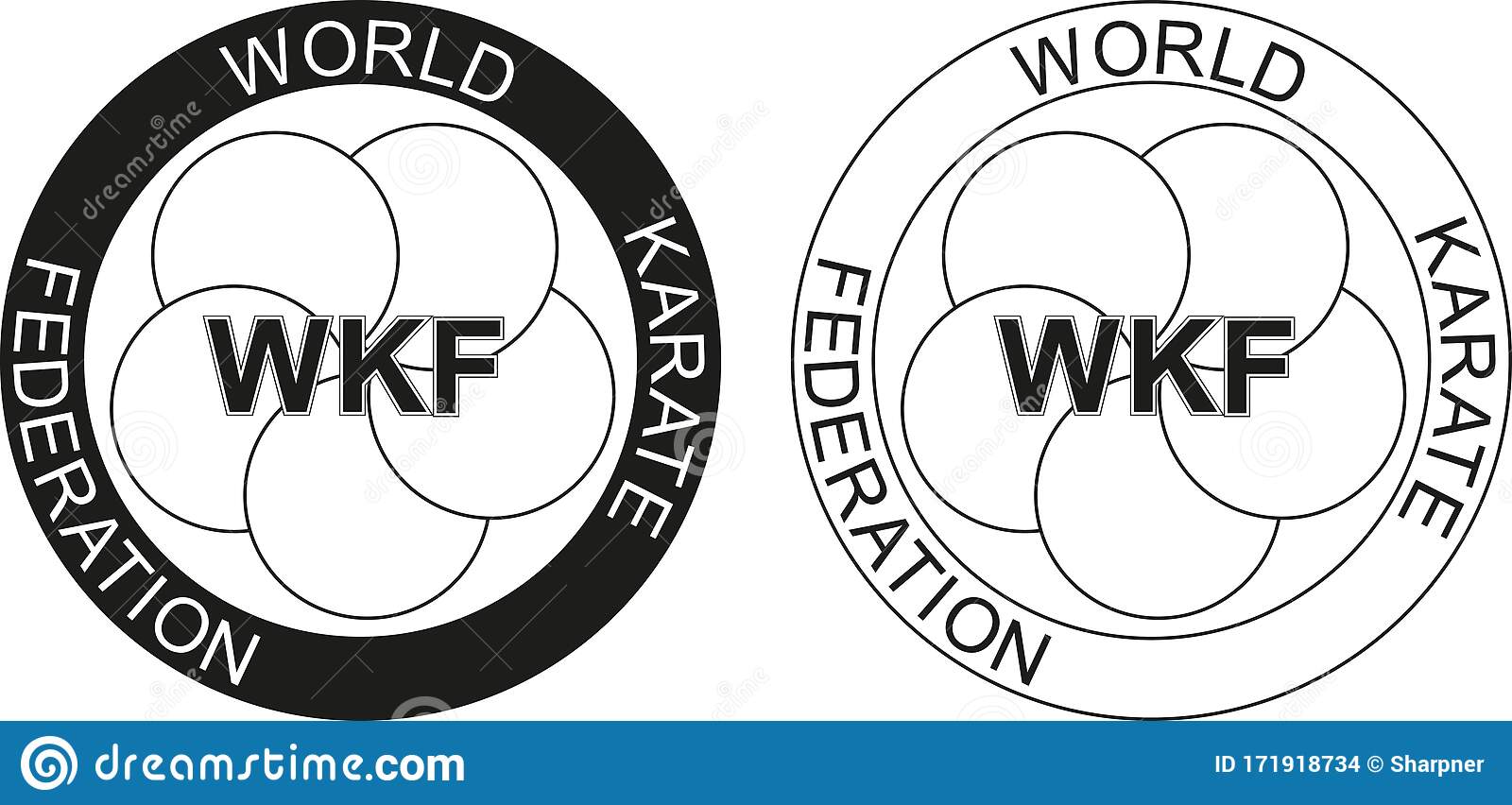 Detail World Karate Federation Logo Nomer 13