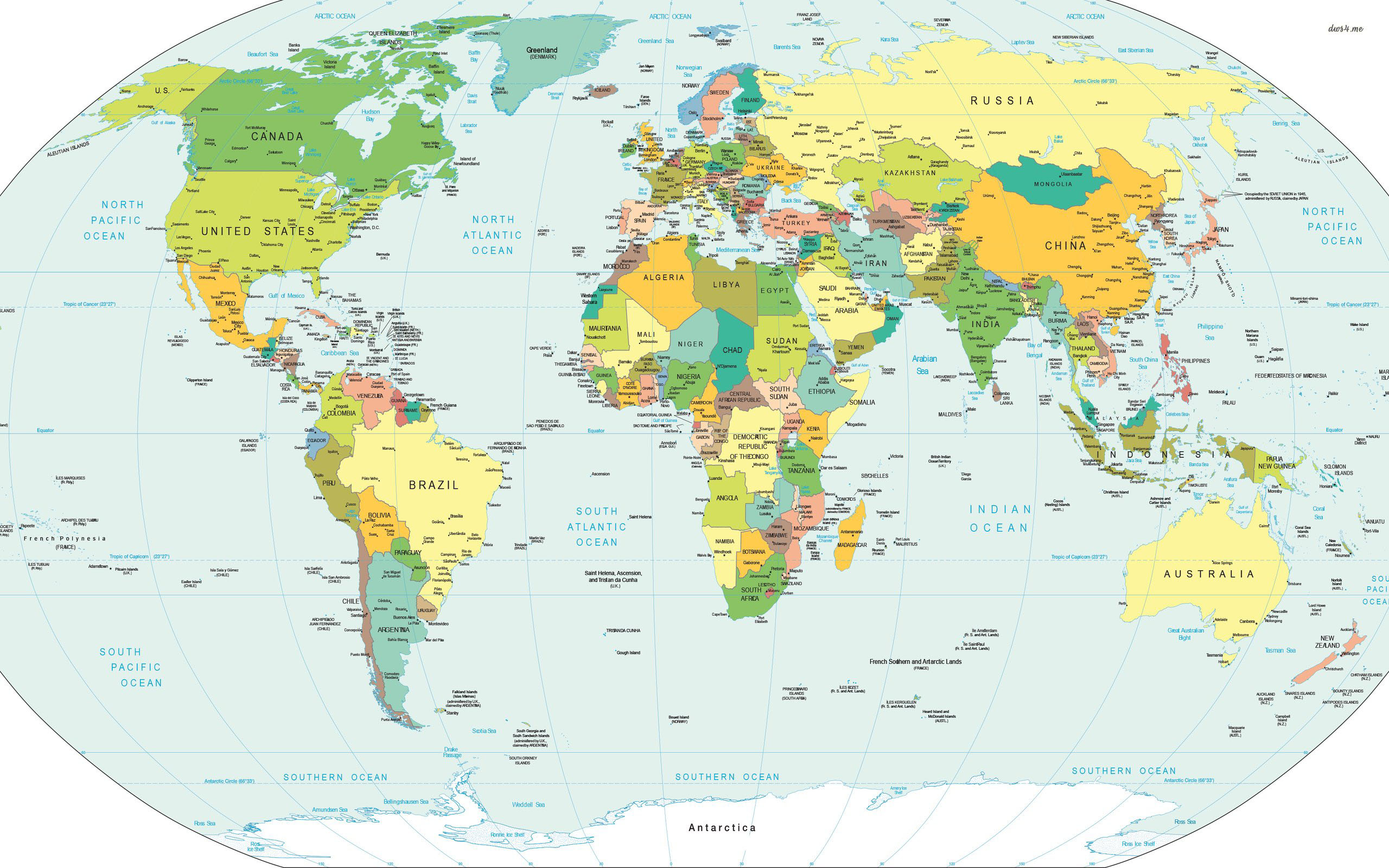 Detail World Map 4k Nomer 13