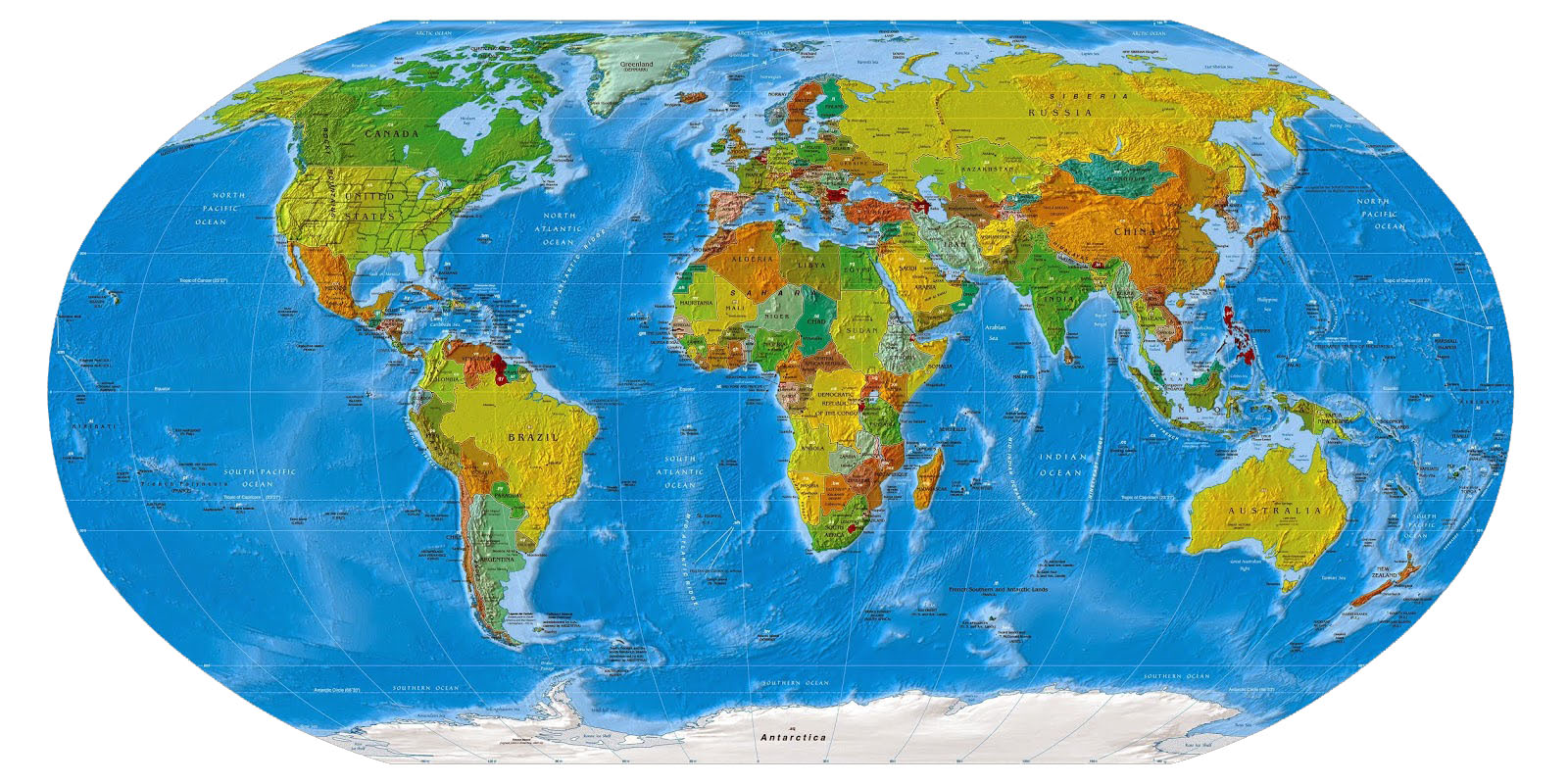 Detail World Map 4k Nomer 46