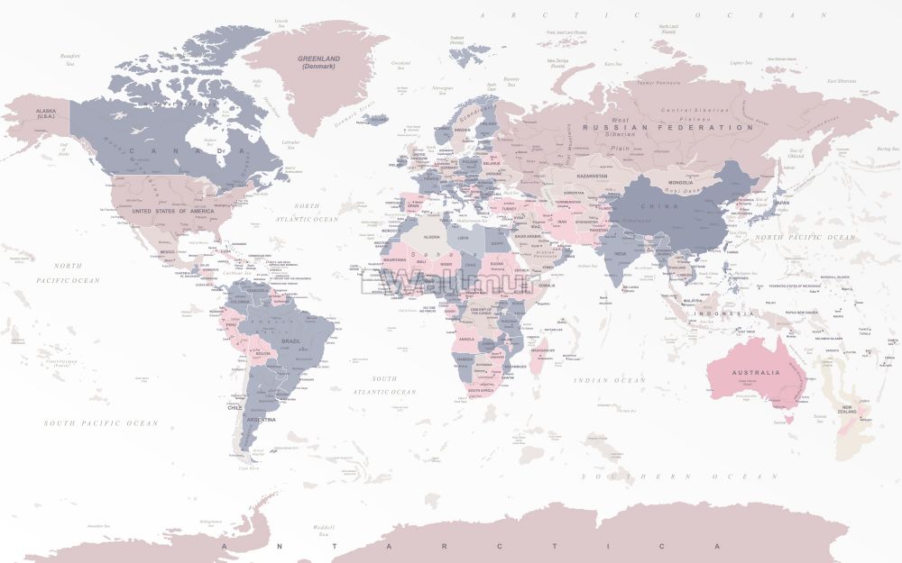 Detail World Map Aesthetic Nomer 14