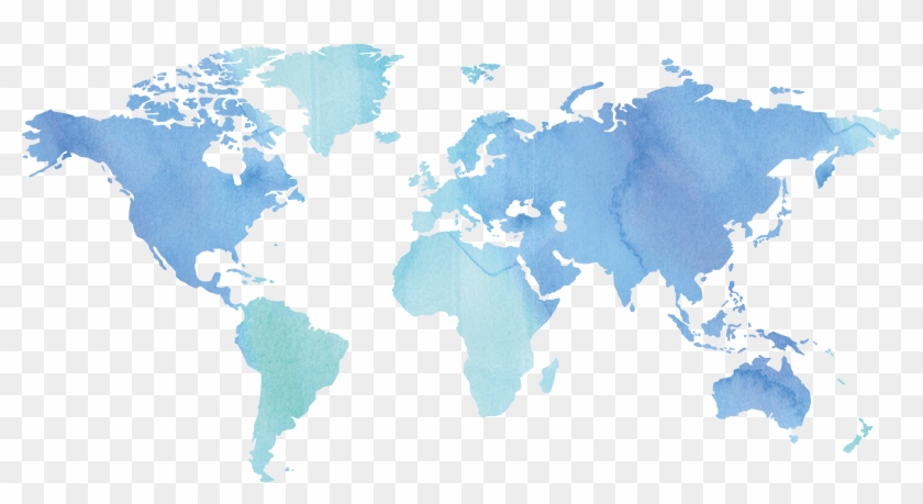 Detail World Map Clipart Png Nomer 22