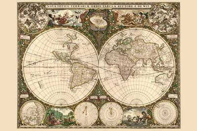 Detail World Map Copyright Free Nomer 51