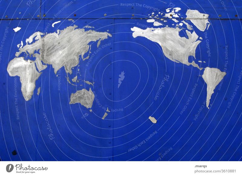 Detail World Map Copyright Free Nomer 52