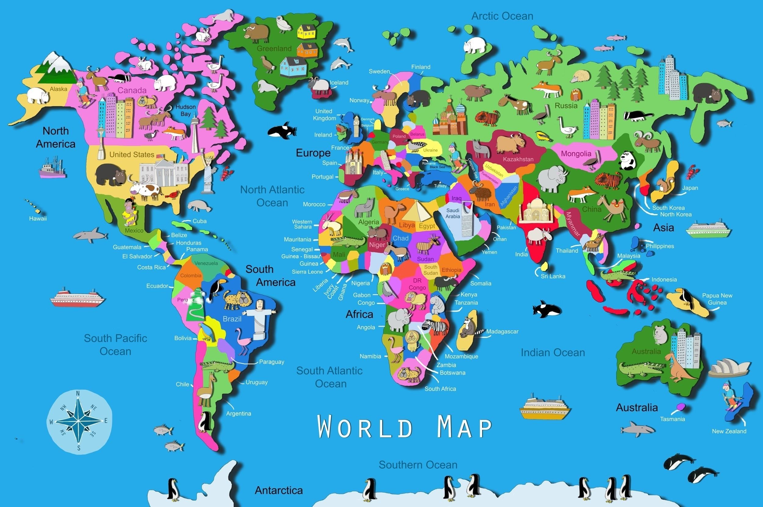 Detail World Map Download Nomer 24