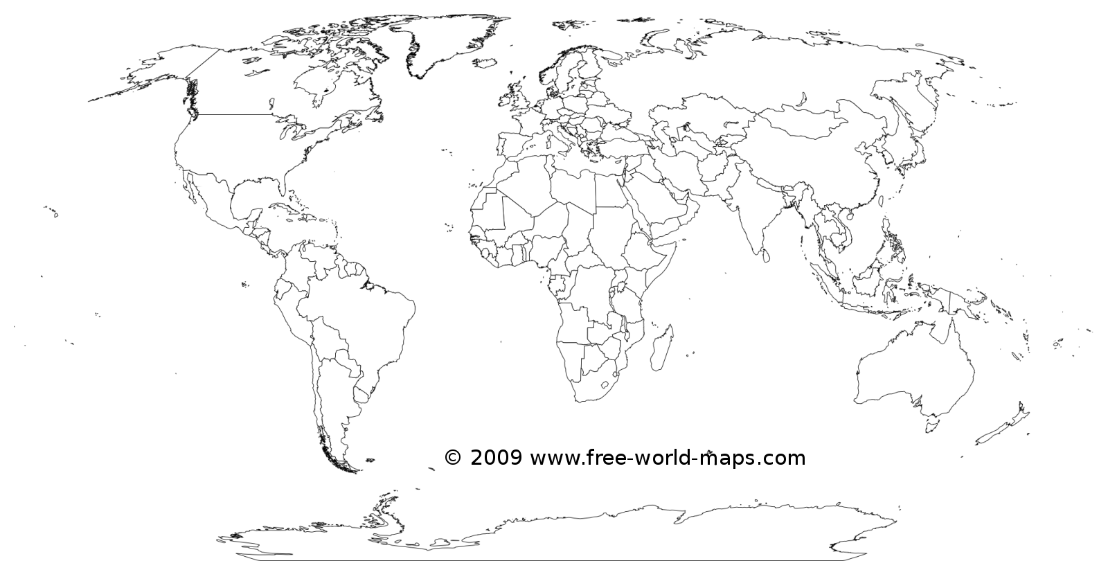 Detail World Map Downloadable Free Nomer 24