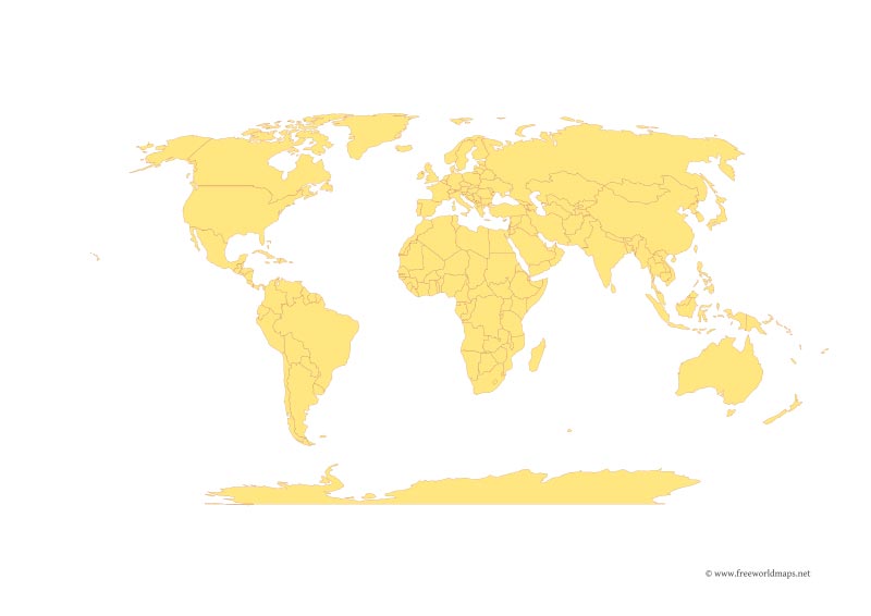 Detail World Map Downloadable Free Nomer 36