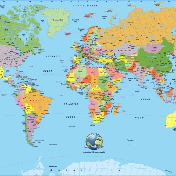 Detail World Map Free Download Nomer 23