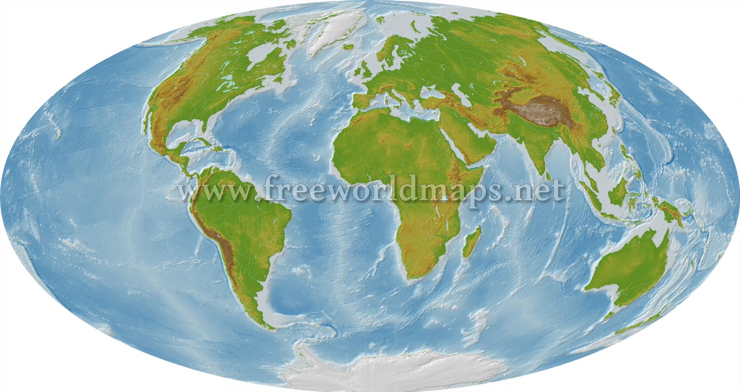 Detail World Map Free Download Nomer 25