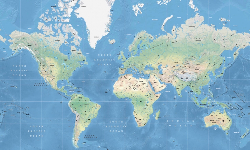Detail World Map Free Download Nomer 53